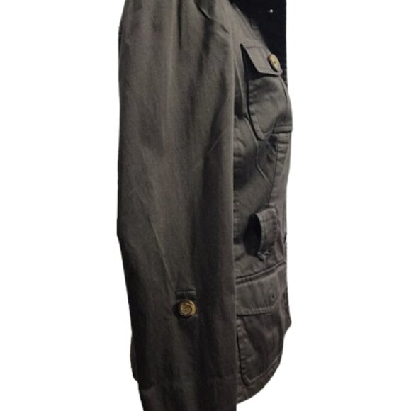 Antonio Melani Lightweight Pocket Jacket Brown Women's Size 4 - Picture 8 of 11